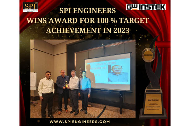 SPI Engineers Wins Award For 100% Target Achievement in 2023