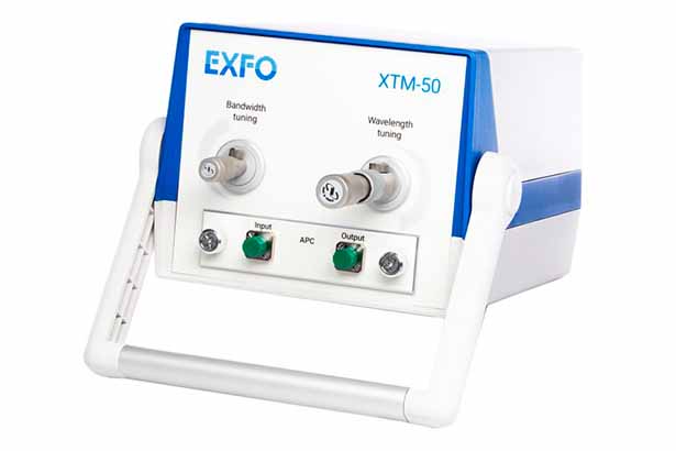 EXFO XTM-50 - tunable filter with adjustable bandwidth