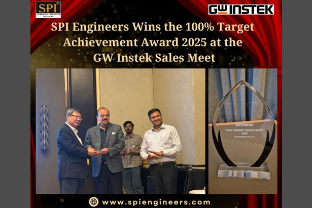 Congratulations to SPI Engineers on 100% Target Achievement Award 2025!
