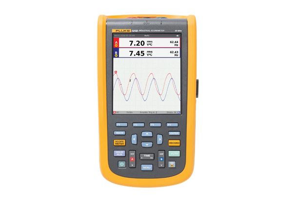 <p>Fluke 123B Industrial ScopeMeter Handheld Oscilloscopes</p>
