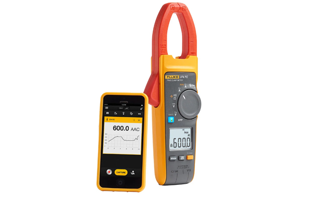 <p>Fluke 374 FC True-RMS AC/DC Clamp Meter</p>
