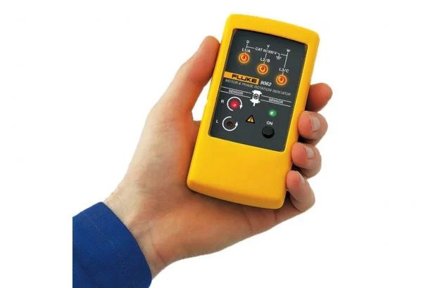 <p>Fluke 9062 Motor and Phase Rotation Indicator</p>
