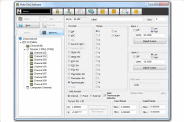 Fluke DAQ 6.0 Application Software