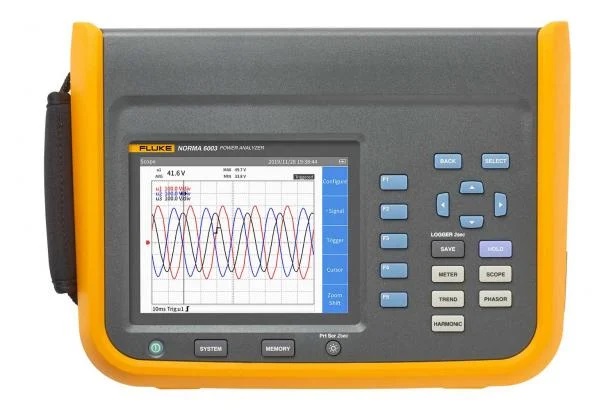 <p>Fluke Norma 6000 Series Portable Power Analyzers</p>
