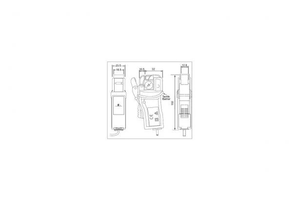 Fluke Set of 3 5A/50A Current Clamps