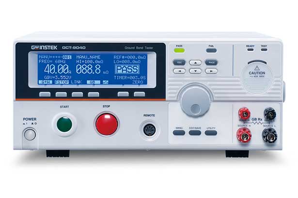 <p>GCT-9040 AC Ground Bond Tester</p>
