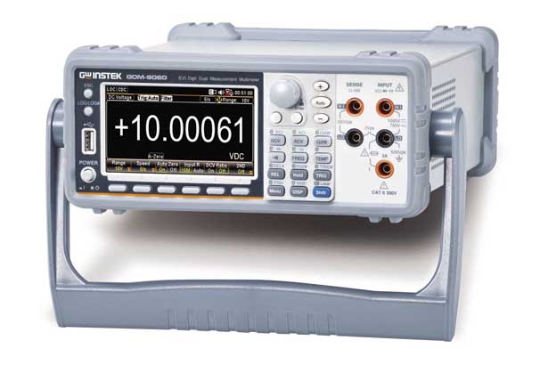 <p>Instek GDM-9060 - 6 1/2 (1200000 counts) Digit Dual Measurement Multimeter</p>
