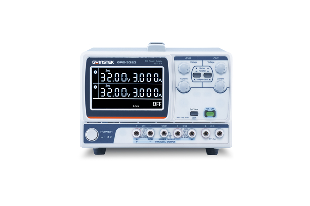 <p>GPE-3323 3 Channels, 217W Linear DC Power Supply</p>
