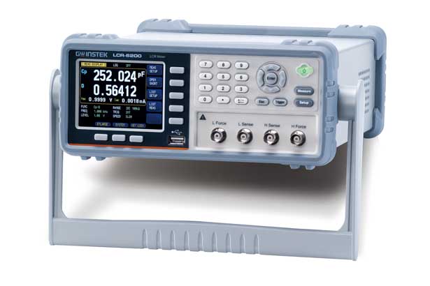 <p>GW Instek LCR-6200 Series 10Hz ~ 200kHz High Precision LCR Meter</p>
