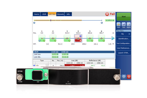 EXFO FTBx-730D - PON FTTx/MDU OTDR
