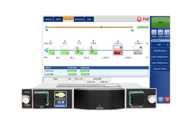 EXFO FTB-735C - metro/PON FTTx/MDU OTDR